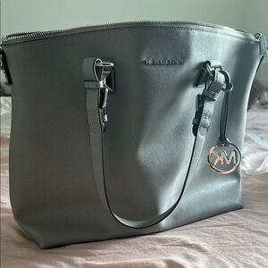 Michael Kors Charcoal Tote Bag